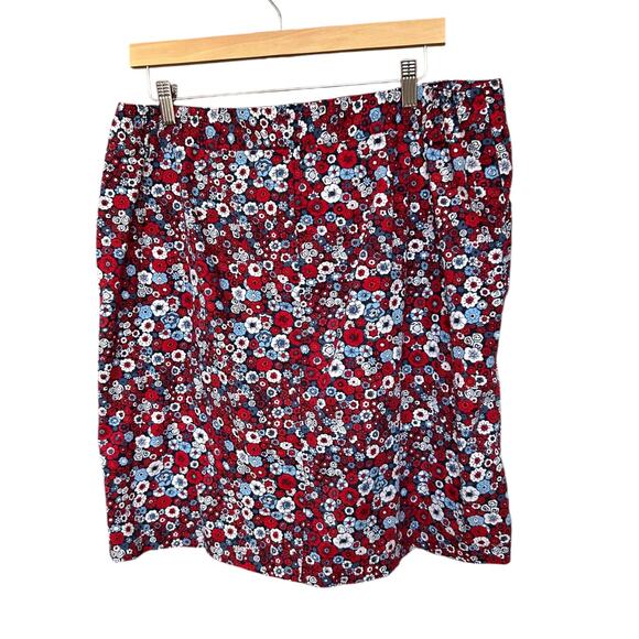 CJ Banks Women's Floral Skort w/ Pockets Size 16W Plus Size Pickleball Tennis - Picture 5 of 6